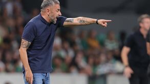 Rui Borges, treinador do Sporting