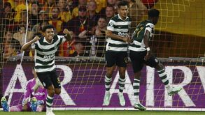 Sporting saiu de França com uma vitória frente ao Lens