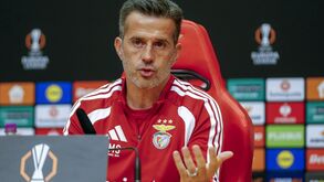 Marco Silva em conferência de imprensa