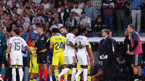 Vinicius foi expulso diante do Villarreal