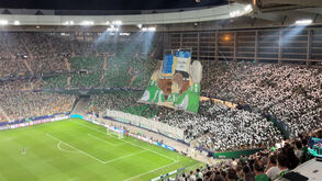 O grande ambiente nas bancadas antes do Betis-FC Porto na Liga dos Campeões