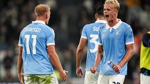 Lazio celebra em casa da Juventus