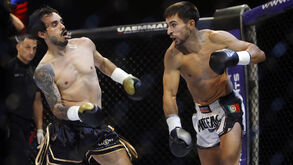 Combate no torneio de Kikboxing no Casino do Estoril