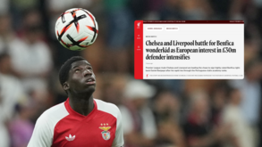 A notícia que o site do Goal replica