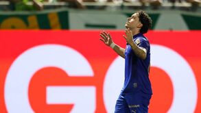 Mauricio marcou um dos golos do Palmeiras