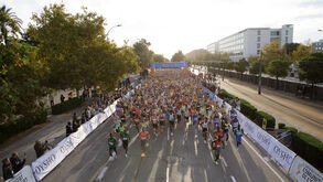 Milhares de participantes na Meia Maratona de Valência