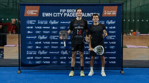 Marco Remolina e Henrique Barbosa vice-campeões em Inglaterra