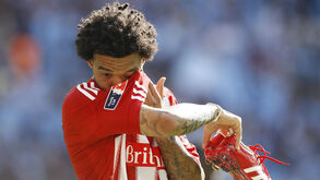 Jermaine Pennant leva 50 pontos na perna após ataque brutal de pastor-alemão