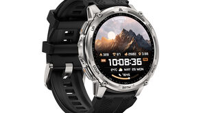 Smartwatch Kospet TANK: 10:08, 24°C, 26 de Maio, 7645 passos, 3.66