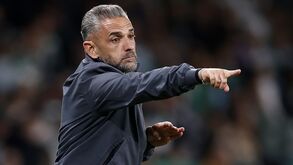 Rui Borges, treinador do Sporting
