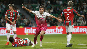Pedro Lima marcou no Sporting-Marítimo