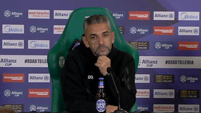 Rui Borges é questionado sobre contestação dos adeptos do Sporting e atira duas vezes: «Prometo trabalho»