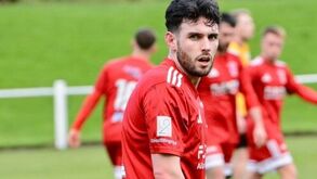 Jogador do Johnstone Burgh, equipa da 5.ª divisão escocesa