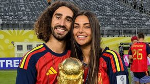 Marc Cucurella e esposa, Claudia Rodríguez