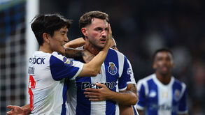 Santi Gimenez marcou no FC Porto-Académico de Viseu