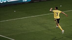 Cristiano Ronaldo celebra hat trick frente ao Al Kholood