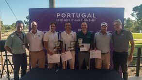 A equipa vencedora do Pro-Am liderada por Jean Hugo