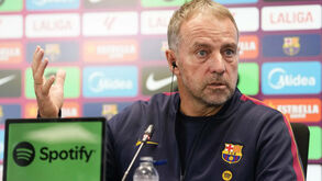 Hansi Flick, treinador do Barcelona