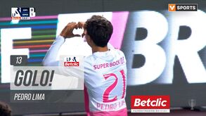 Pedro Lima continua inspirado: o golo que colocou o Sporting a vencer o Casa Pia