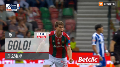 GOLO! Marítimo, G. Szalai aos 16', Marítimo 1-0 FC Porto