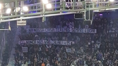 Claque do FC Porto com mensagem para a FPF após castigo do Conselho de Disciplina: «Nunca nos vão calar»