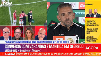 Vítor Pinto: «Rui Borges merece sair do Sporting com dignidade»