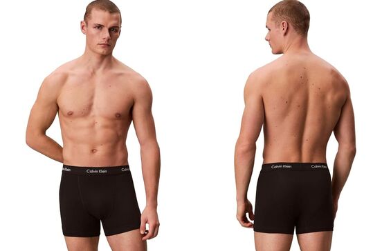 Pack de 3 boxers Calvin Klein em destaque na Amazon