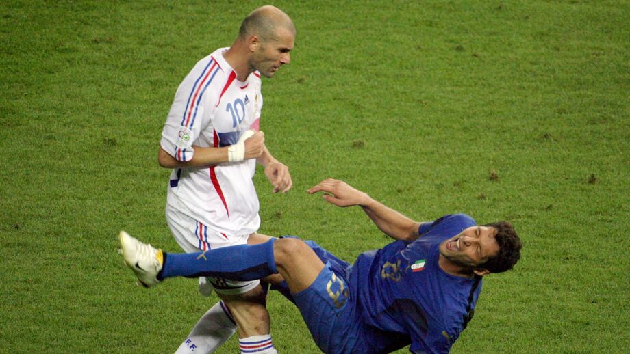 A cabeçada de Zidane a Materazzi