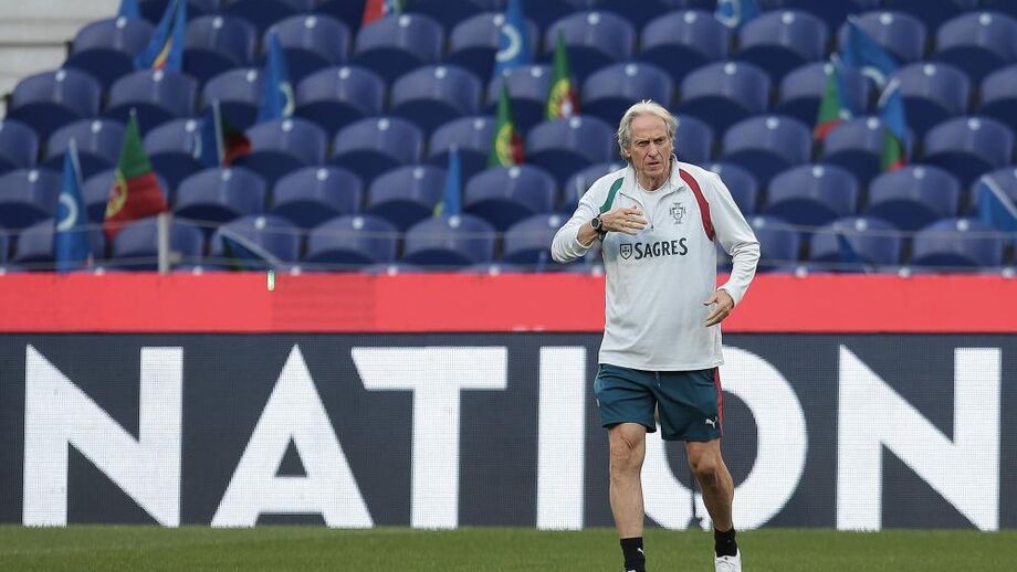 Jorge Jesus no Estádio do Dragão