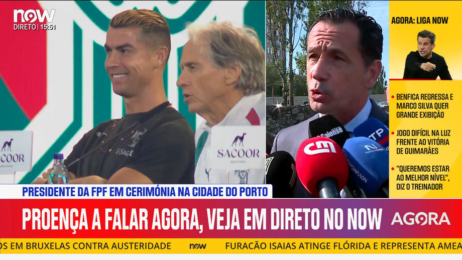 Proença garante união para o regresso do capitão