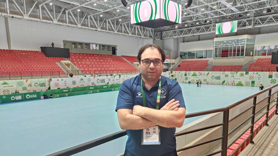 José Raimundo, presidente-adjunto da FP Patinagem