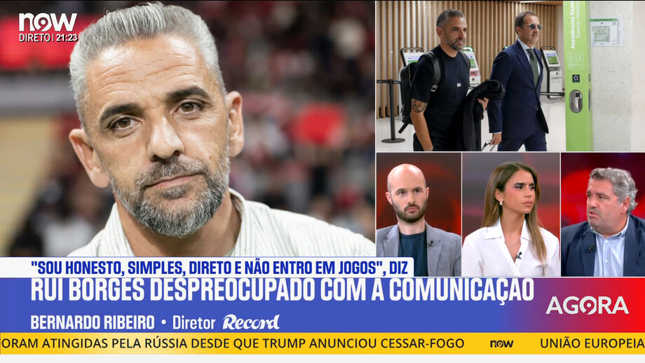 Bernardo Ribeiro, diretor de Record, analisa discurso do treinador do Sporting