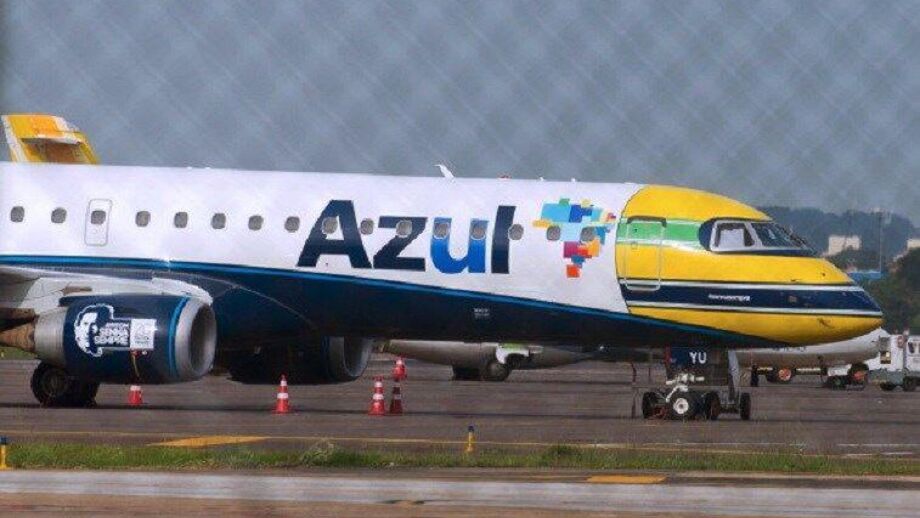 Avião da Azul sofreu danos avultados e está sem voar desde abril