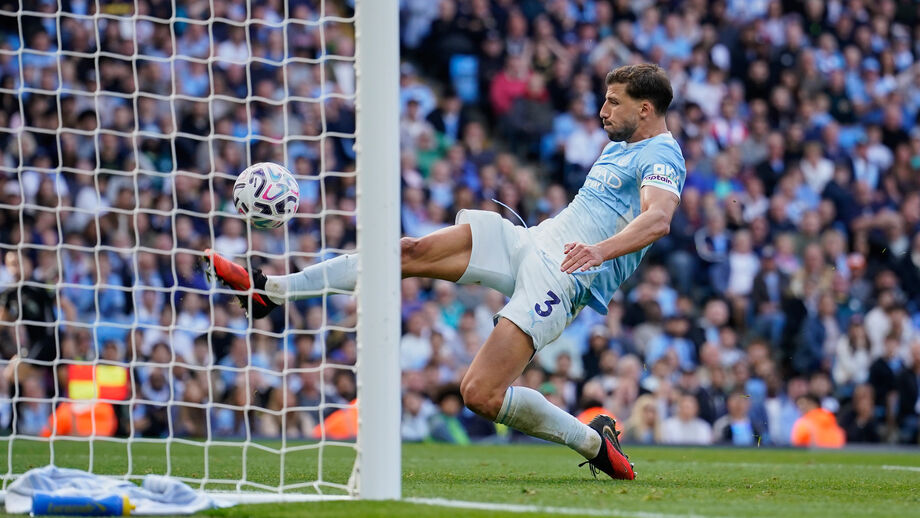 Rúben Dias ao serviço do Manchester City