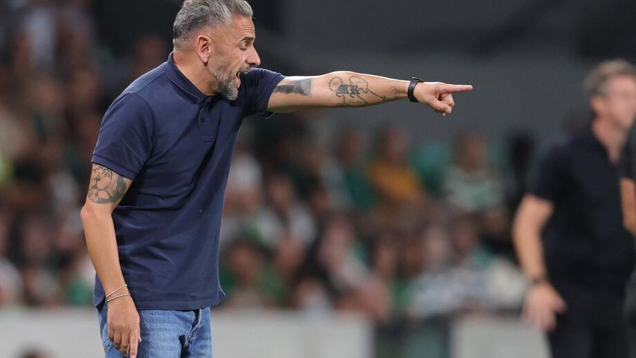 Rui Borges, treinador do Sporting