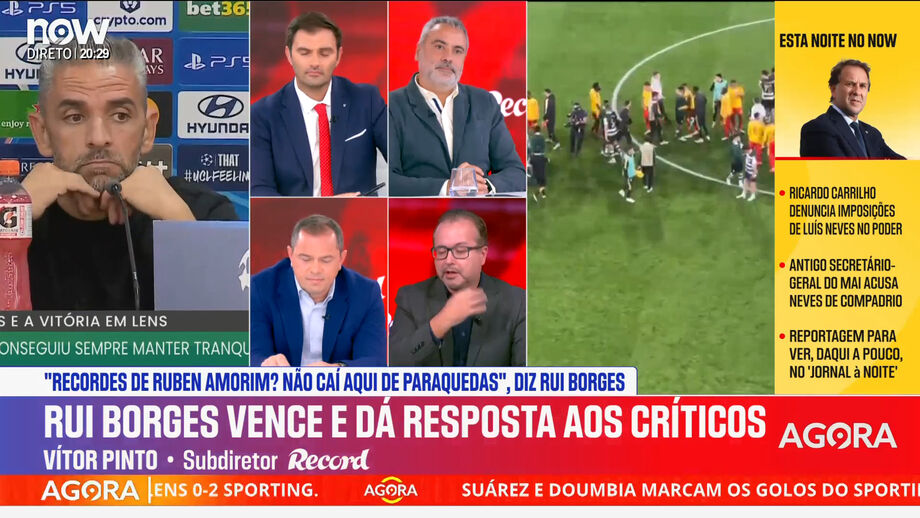 Subdiretor de Record analisa situação do treinador do Sporting