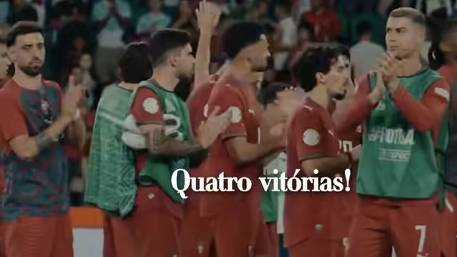 Frame do vídeo partilhado por Jorge Jesus