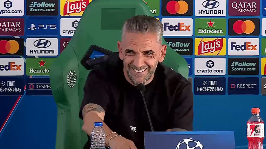 Treinador do Sporting confrontado com declaração após triunfo sobre o Lens