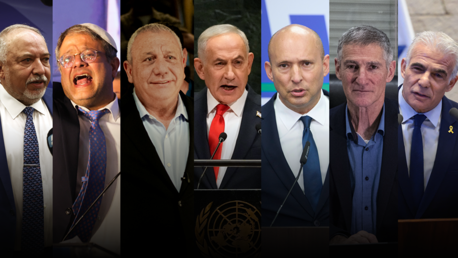 Quem são os principais candidatos às legislativas de Israel