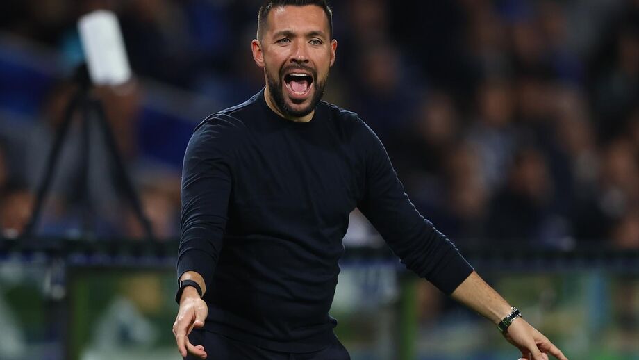 Francesco Farioli em ação