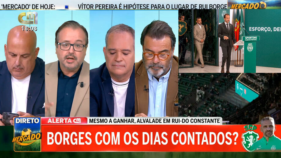 Vítor Pinto, subdiretor de Record, critica atitude das bancadas no jogo com o Marítimo