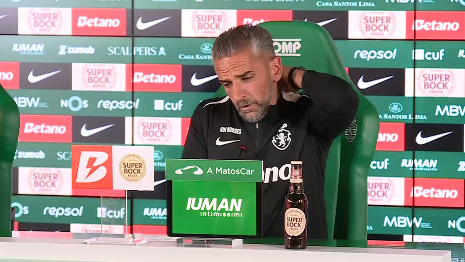 Treinador do Sporting coloca o foco no encontro de amanhã, com o Casa Pia