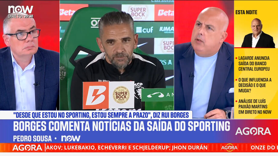 Luís Pedro Sousa, chefe de redação de Record, e Pedro Sousa, comentador, analisam o momento atual dos leões