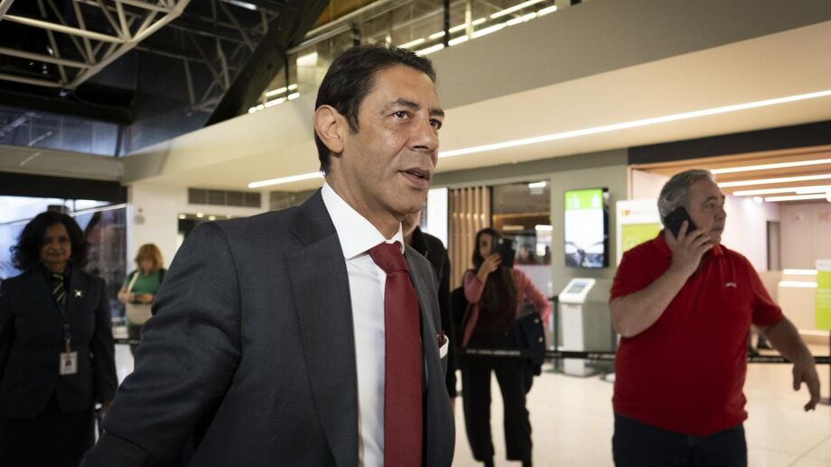 Rui Costa, presidente do Benfica
