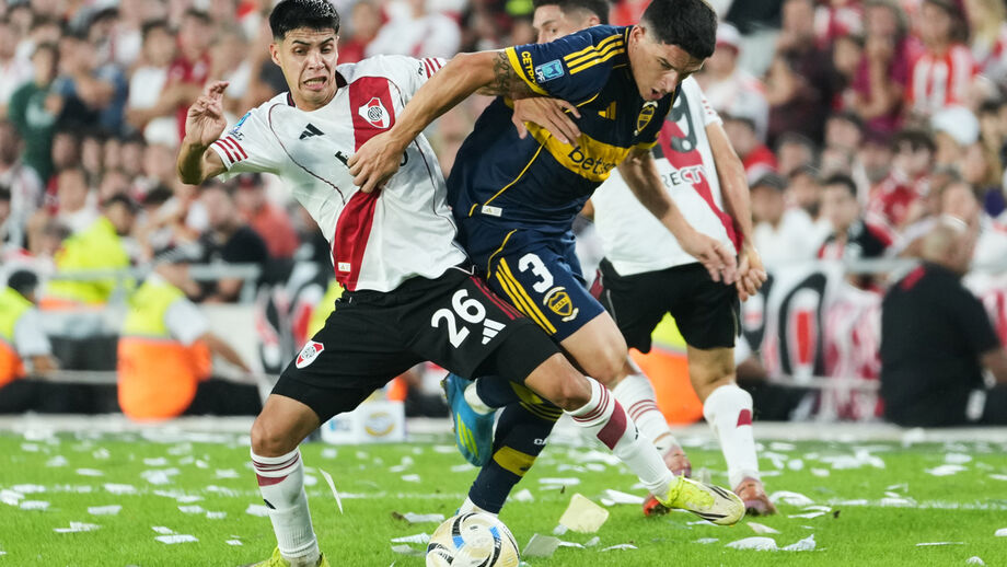 Duelo no River Plate-Boca Juniors na liga argentina