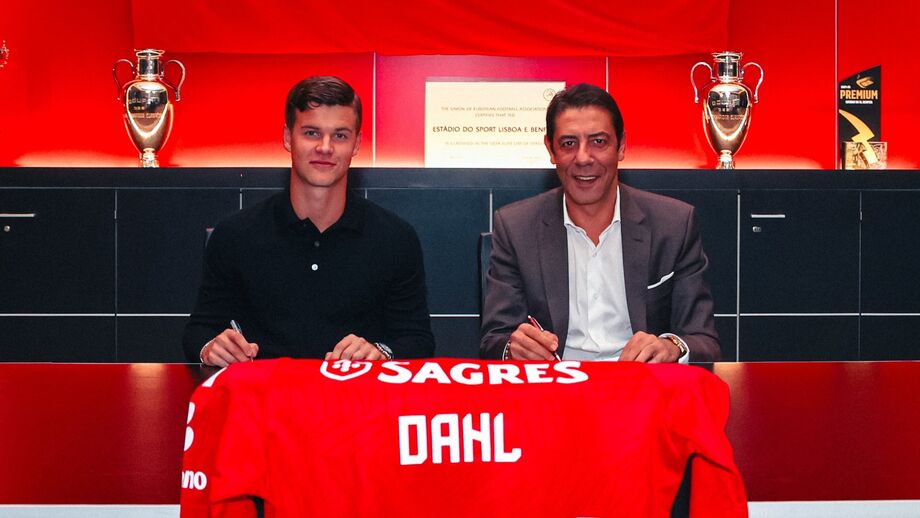 Samuel Dahl renova com o Benfica